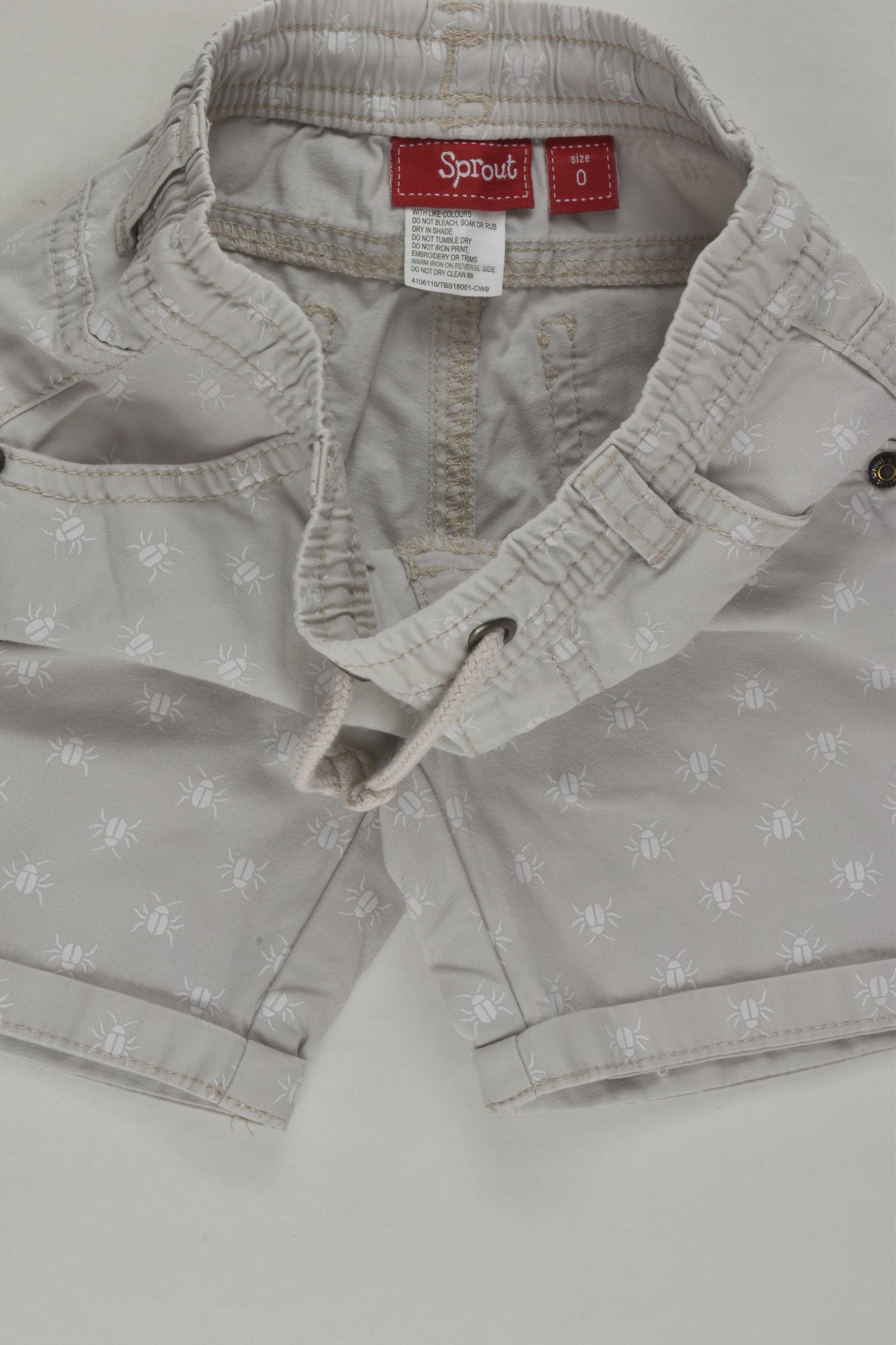 Sprout Size 0 Bugs Shorts