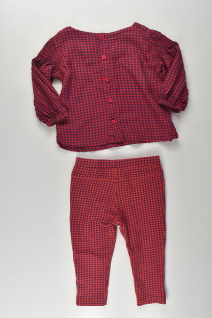 Sprout Size 0 Checked Outfit
