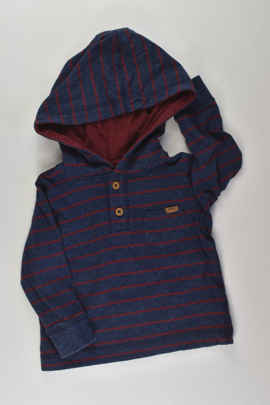 Sprout Size 0 Hooded Top