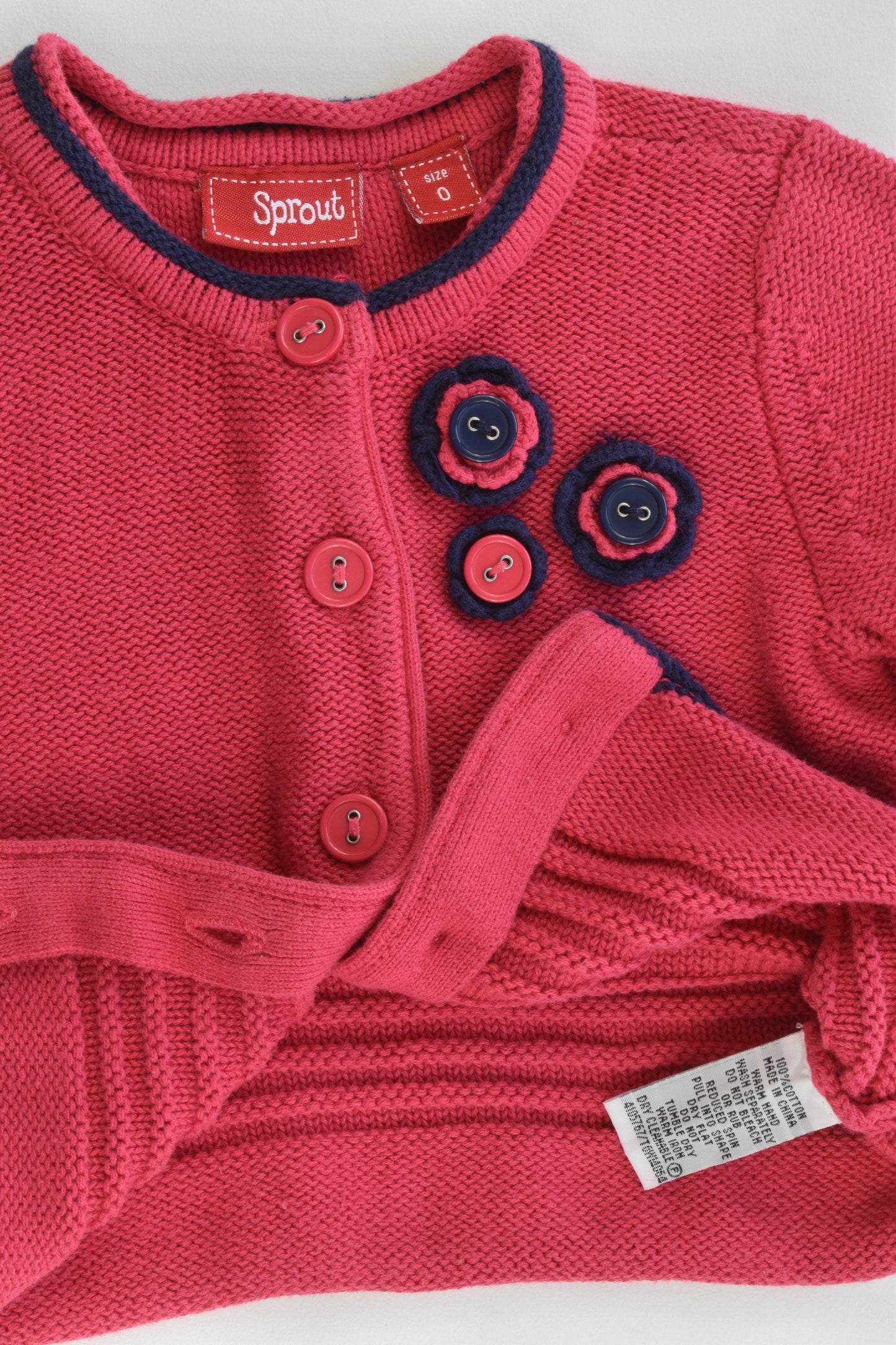 Sprout Size 0 Knitted Cardigan