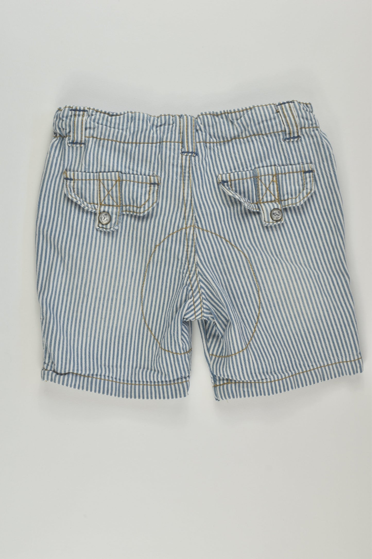 Sprout Size 0 Nautical Denim Shorts