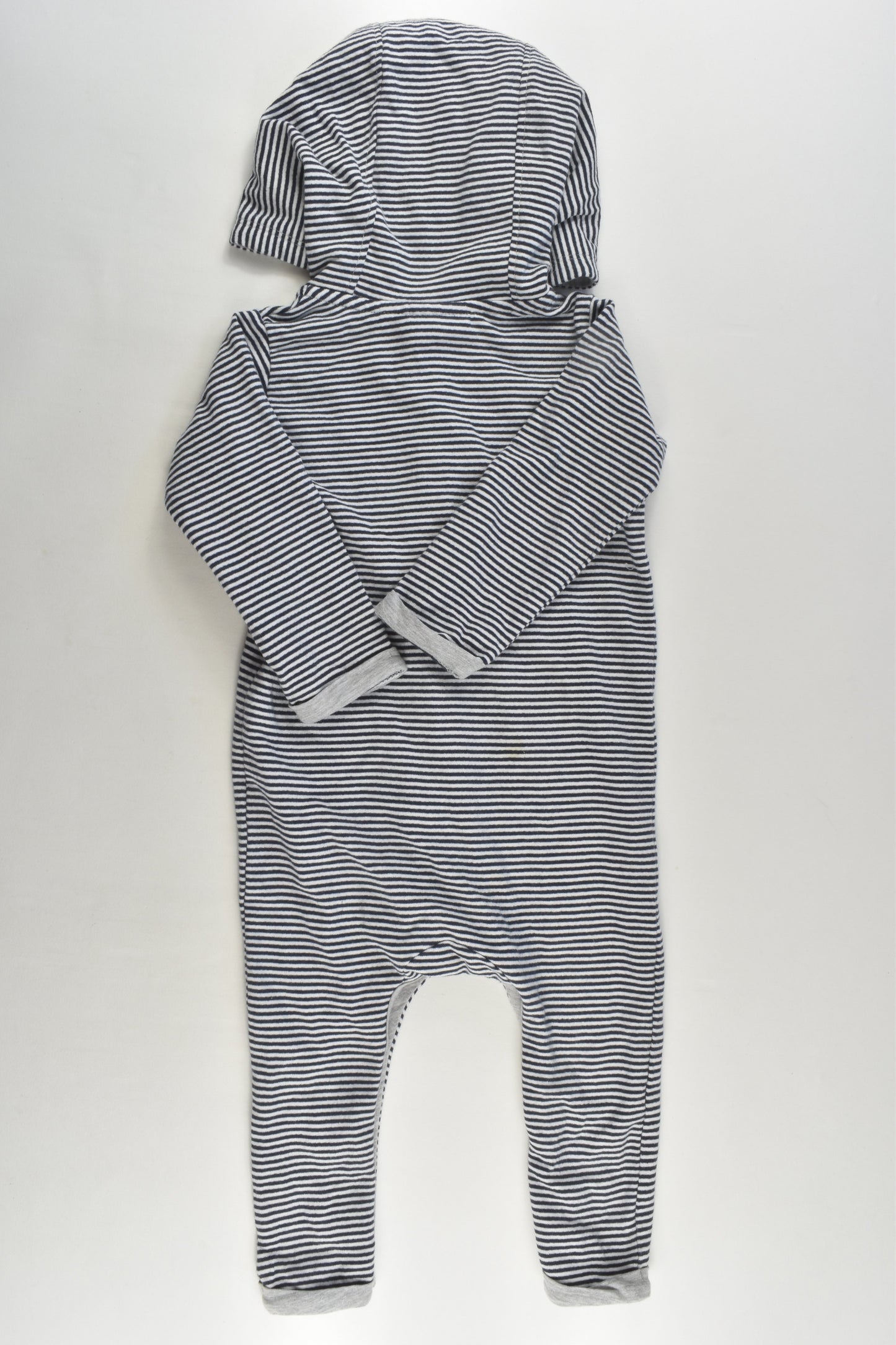 Sprout Size 0 Striped Bear One Piece