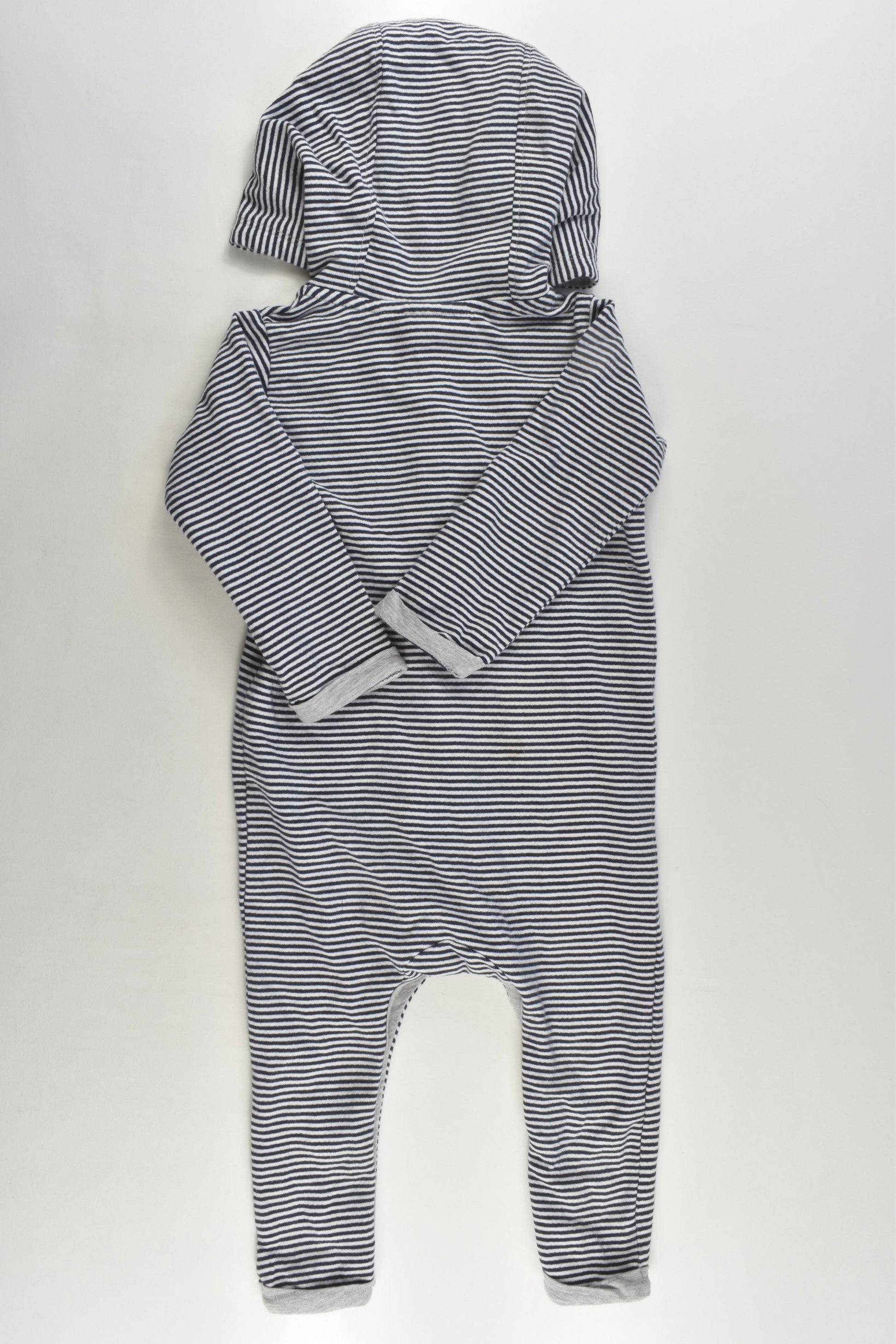 Sprout Size 0 Striped Bear One Piece