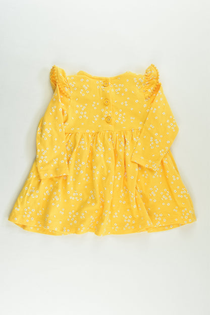Sprout Size 00 (3-6 months) Floral Dress
