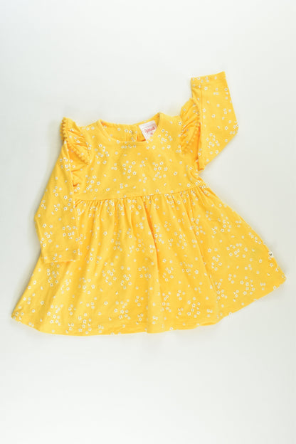 Sprout Size 00 (3-6 months) Floral Dress