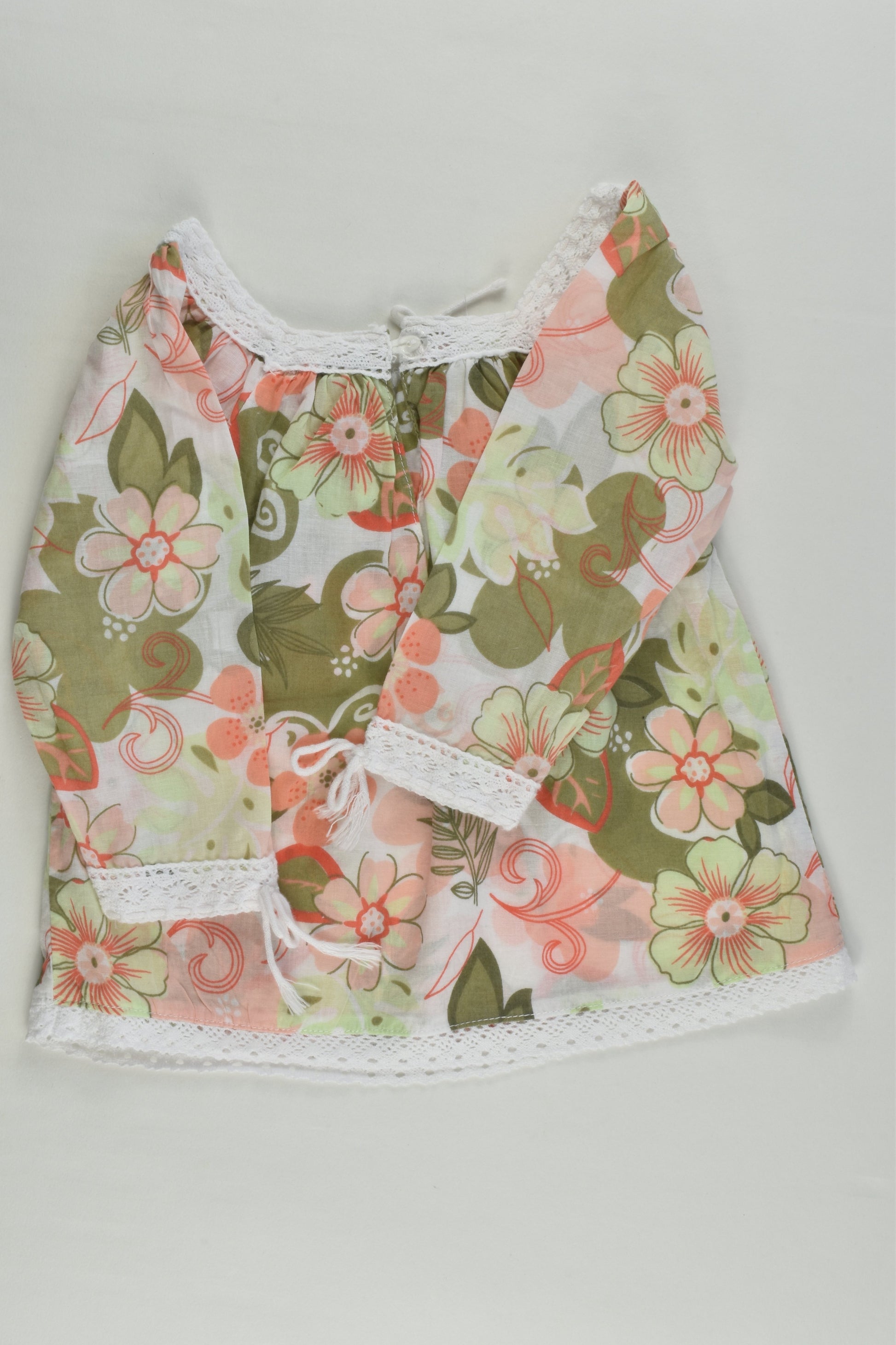 Sprout Size 00 Floral Blouse