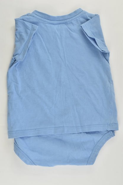 Sprout Size 00 'Keep Calm And Hug Me' Bodysuit