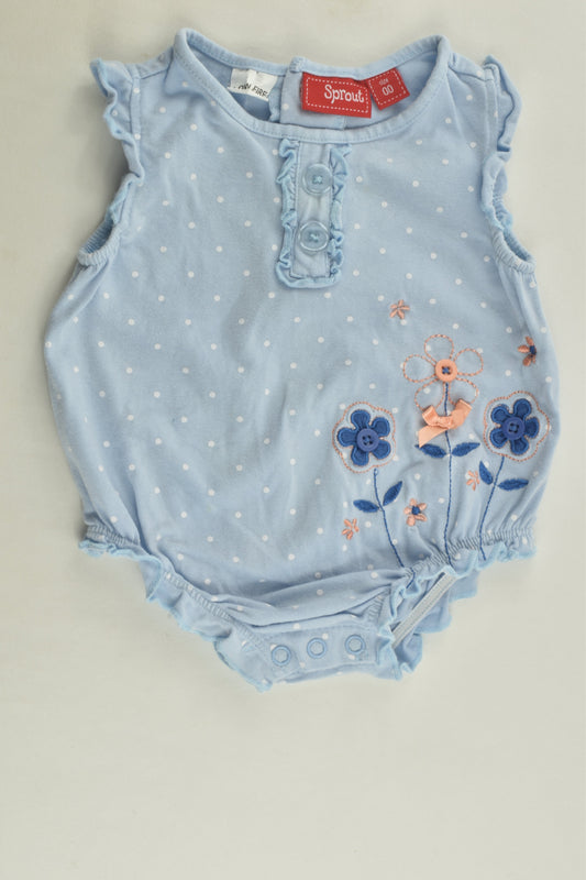 Sprout Size 00 Romper