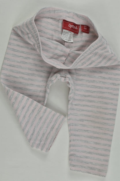Sprout Size 00 Striped Leggings