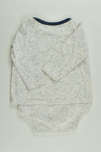 Sprout Size 000 Fox In The Forest Bodysuit