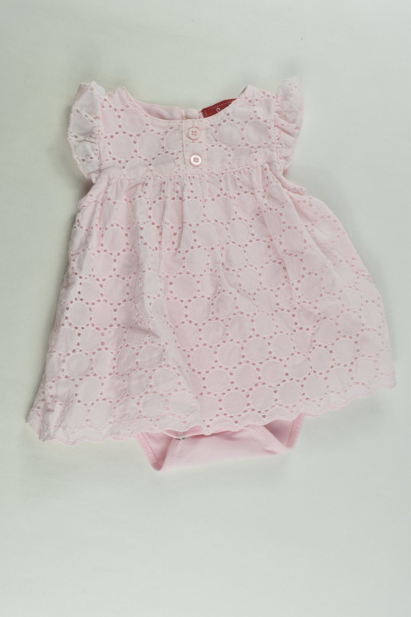 Sprout Size 000 Lace Dress with Bodysuit Underneath