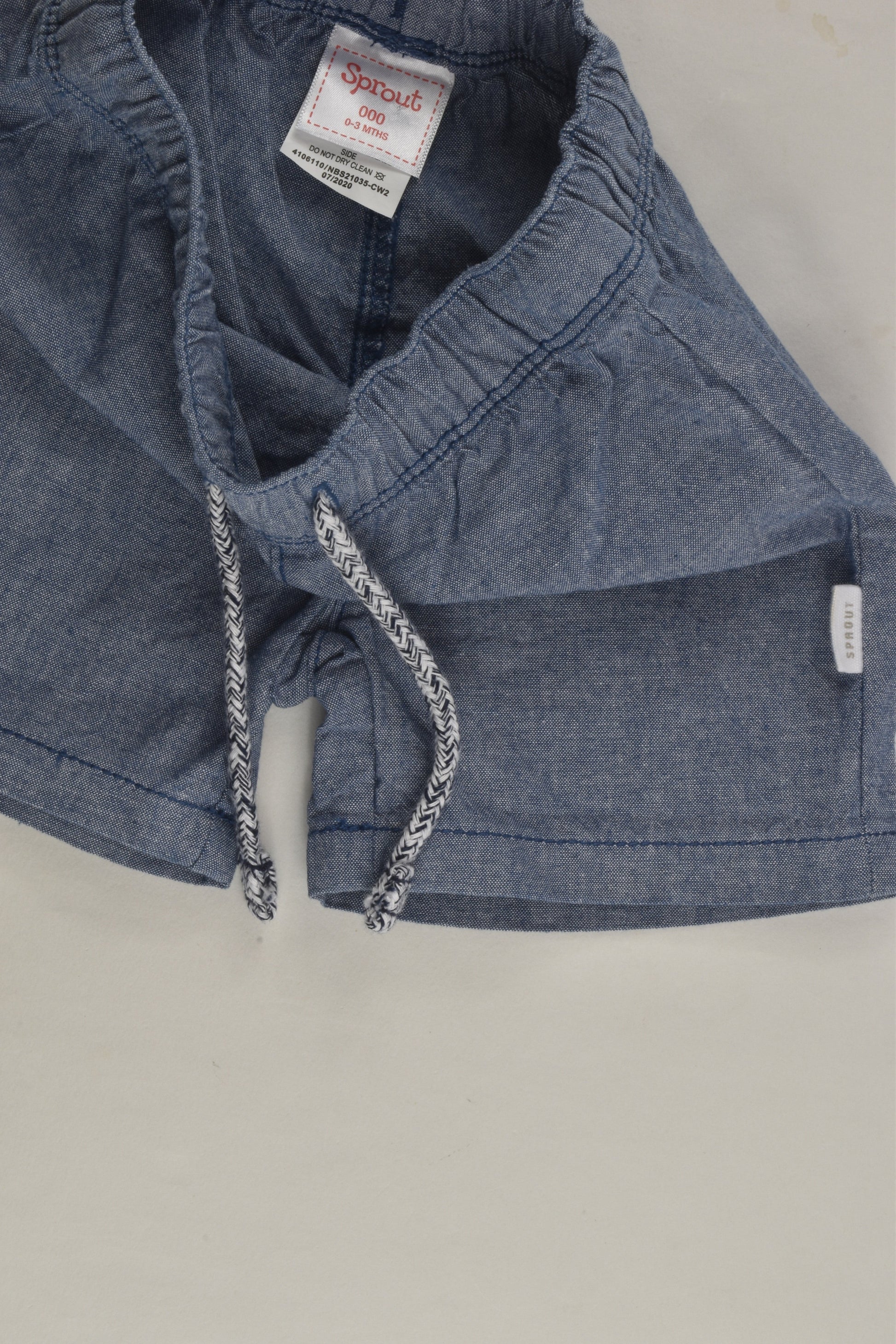 Sprout Size 000 Lightweight Shorts