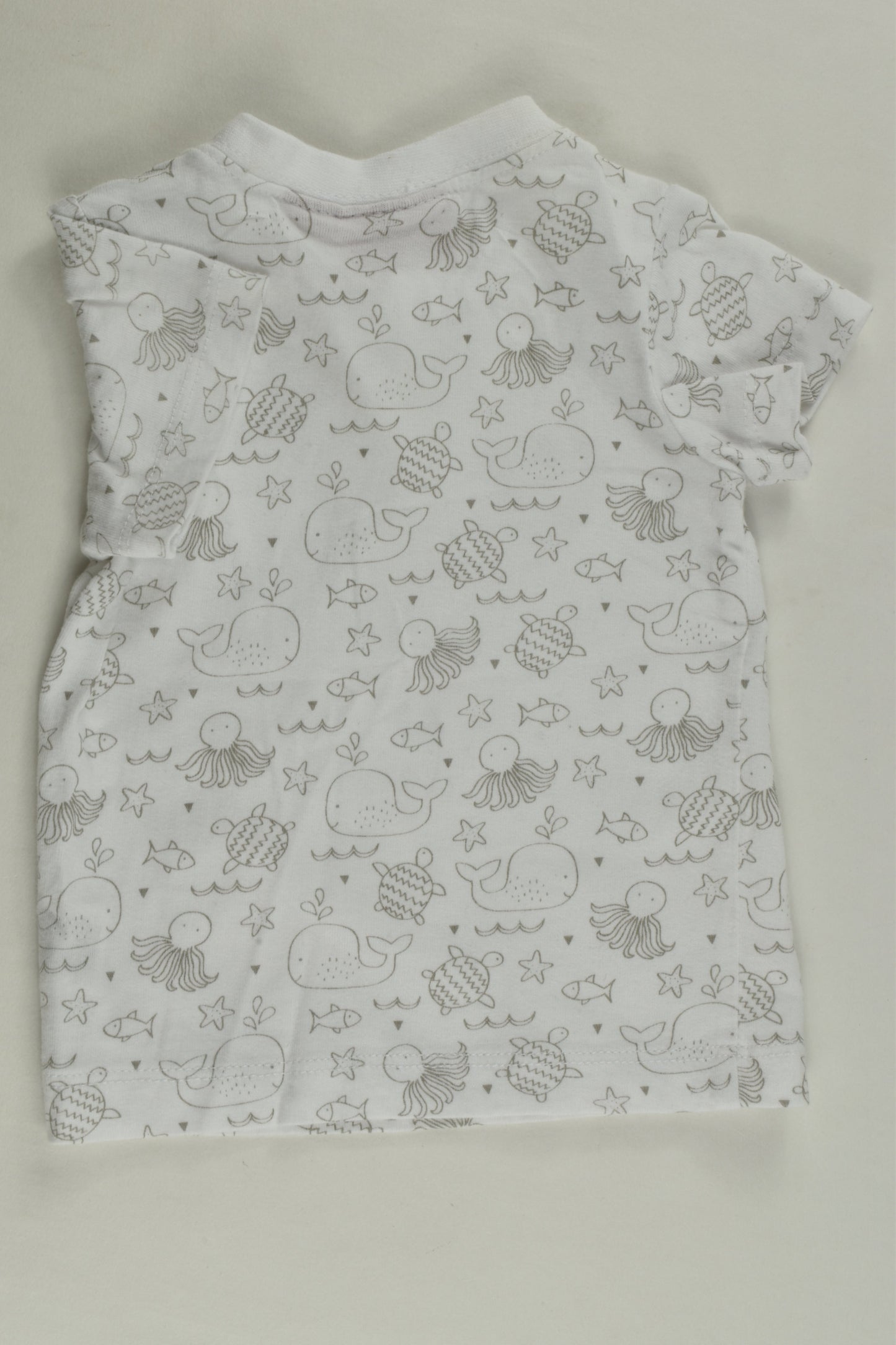 Sprout Size 000 Sea Creatures T-shirt