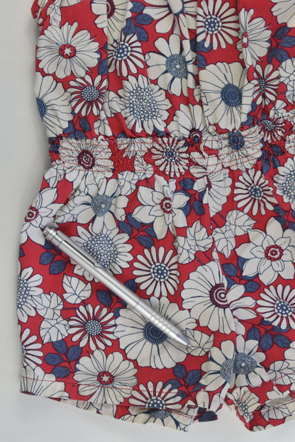 Sprout Size 1 Floral Playsuit