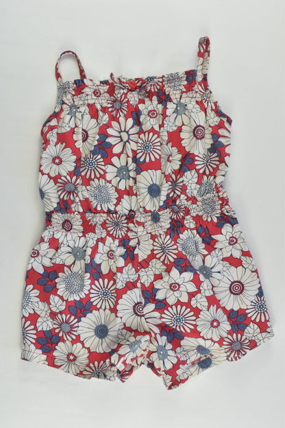 Sprout Size 1 Floral Playsuit