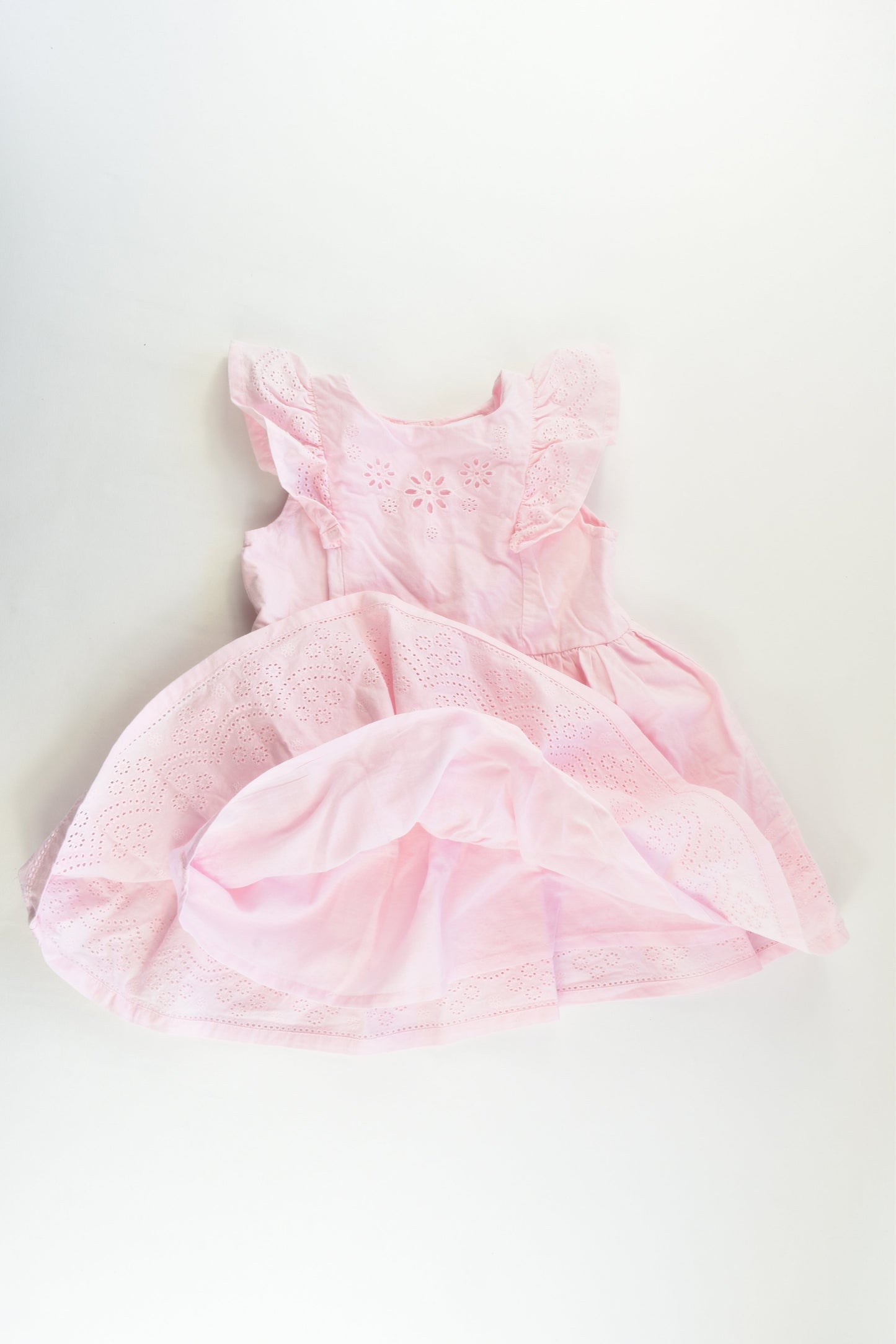 Sprout Size 1 Lined Dress with Lace Details