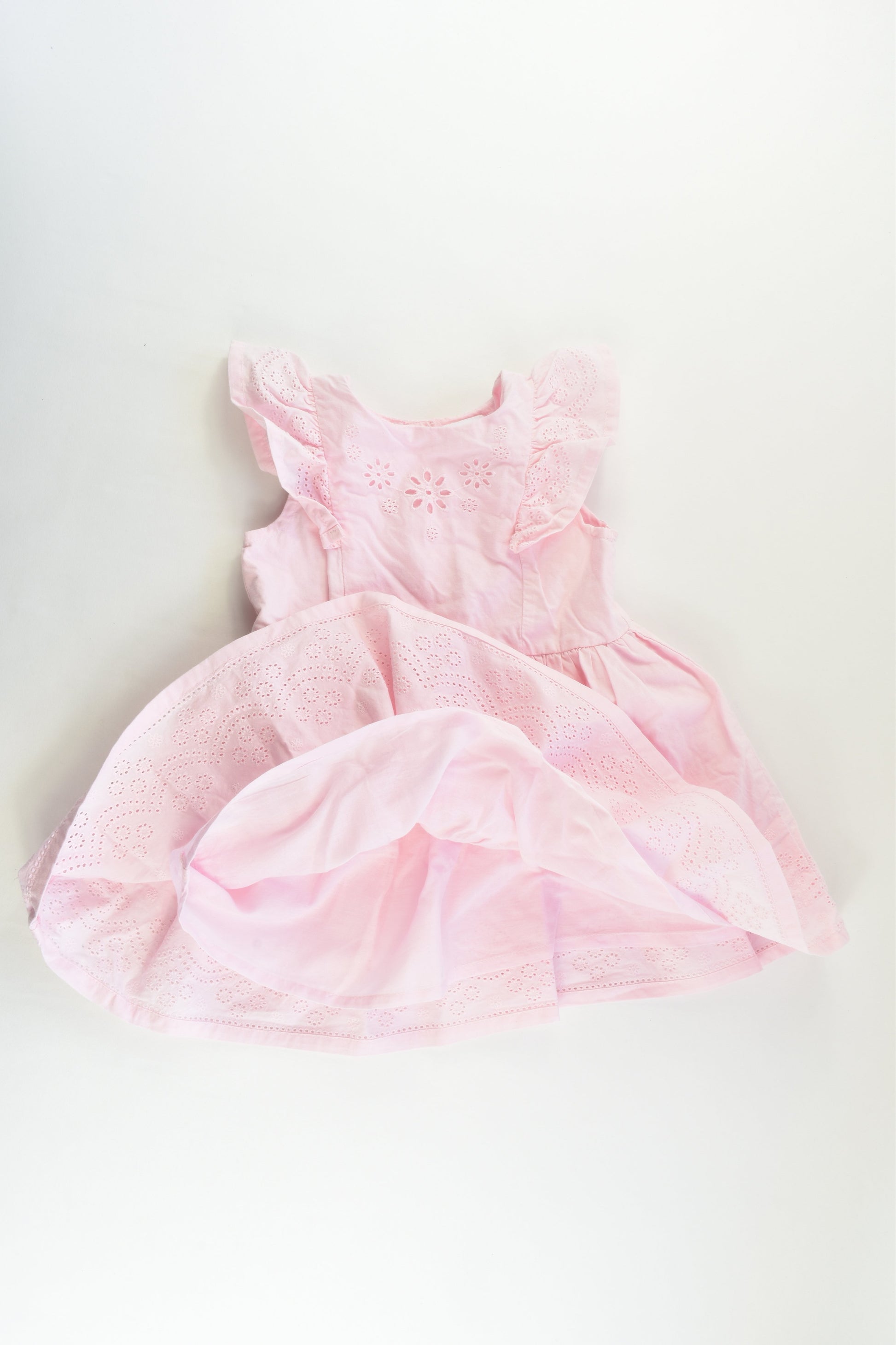 Sprout Size 1 Lined Dress with Lace Details