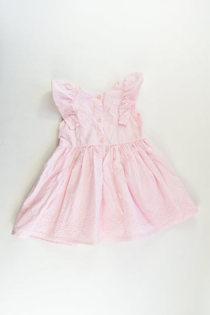 Sprout Size 1 Lined Dress with Lace Details