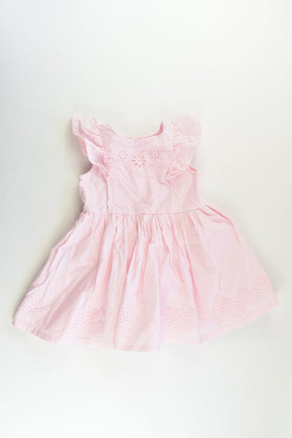 Sprout Size 1 Lined Dress with Lace Details