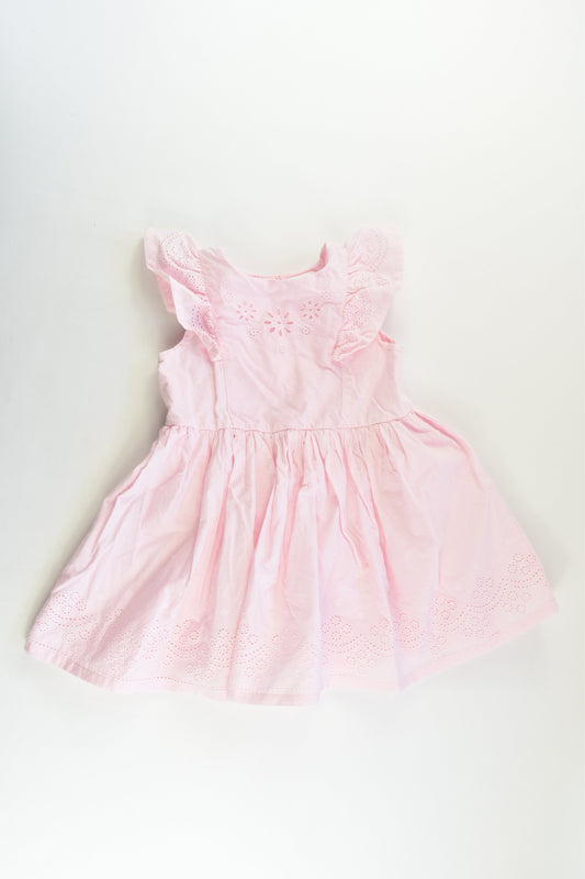 Sprout Size 1 Lined Dress with Lace Details