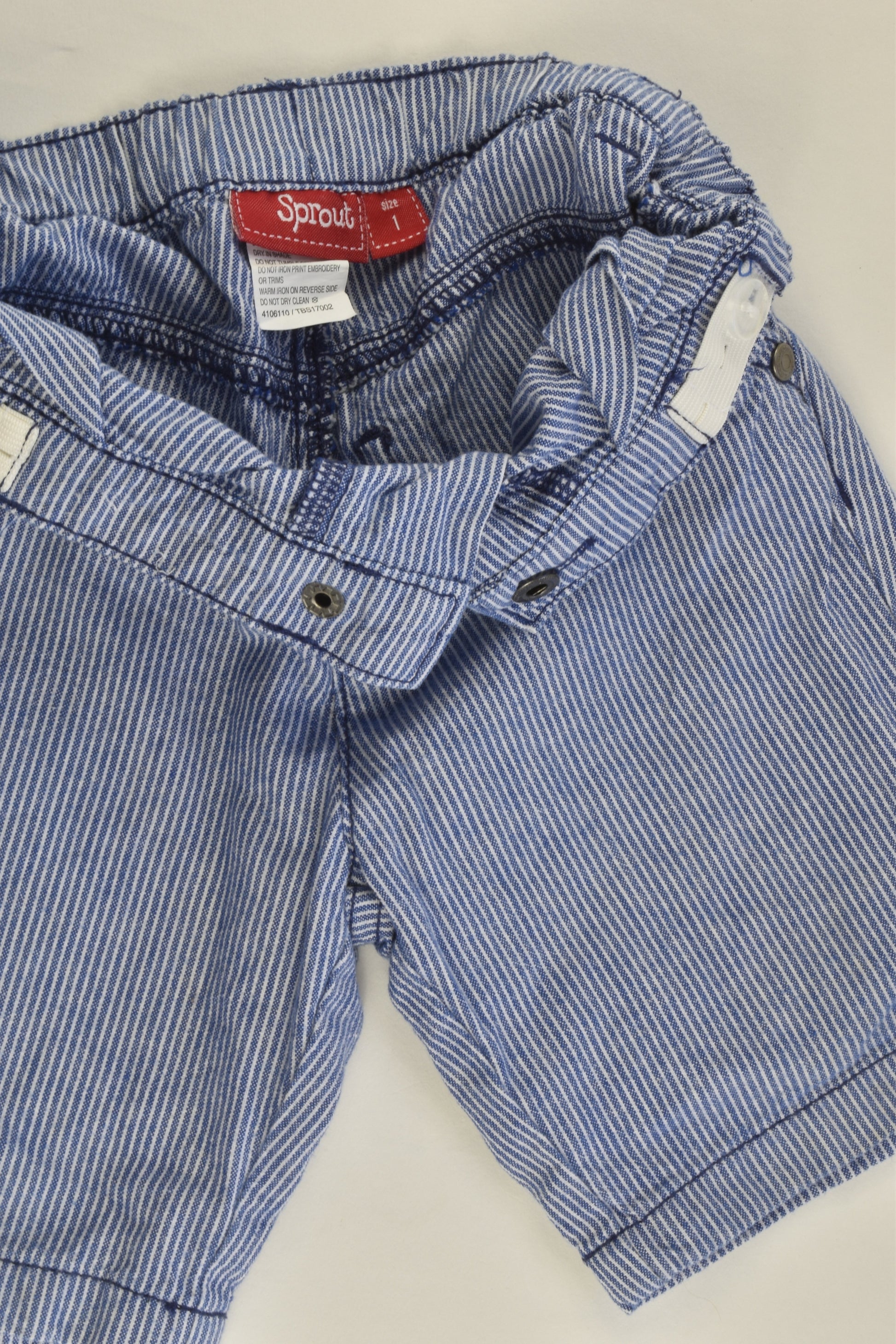 Sprout Size 1 Striped Lightweight Shorts