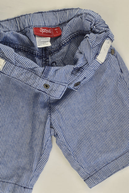 Sprout Size 1 Striped Lightweight Shorts