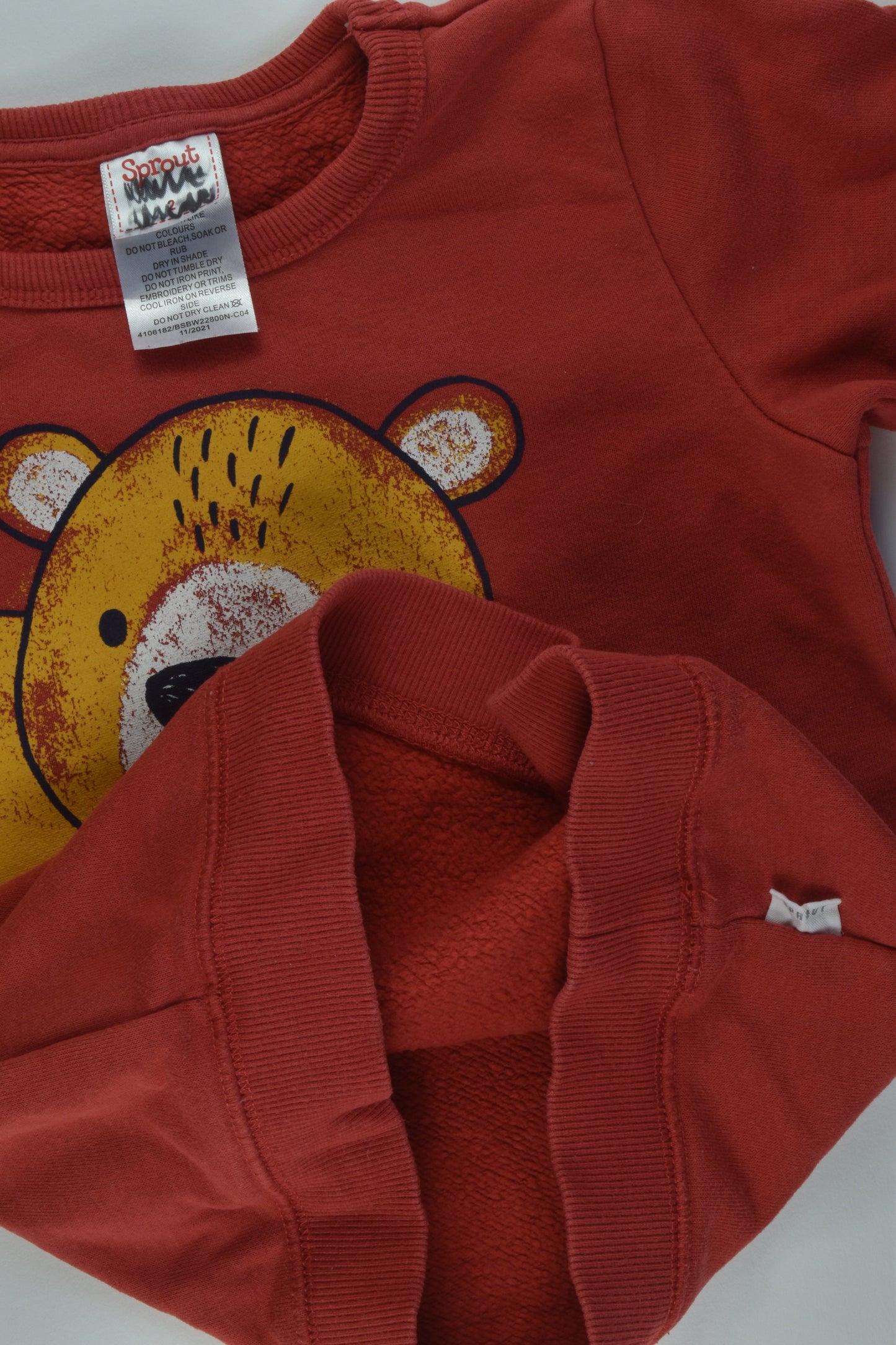 Sprout Size 2 Bear Sweater