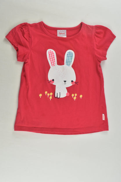 Sprout Size 2 Bunny T-shirt