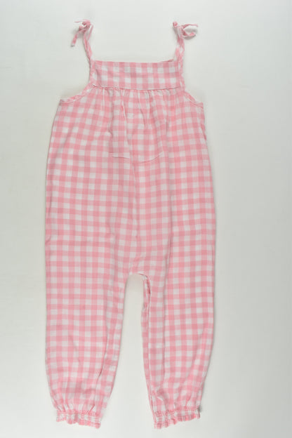 Sprout Size 2 Checked Playsuit