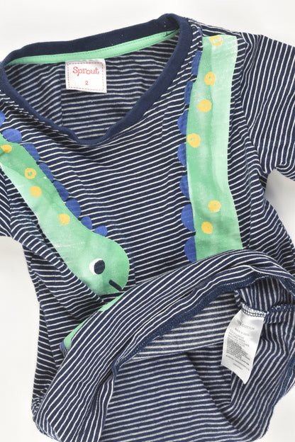 Sprout Size 2 Dinosaur T-shirt