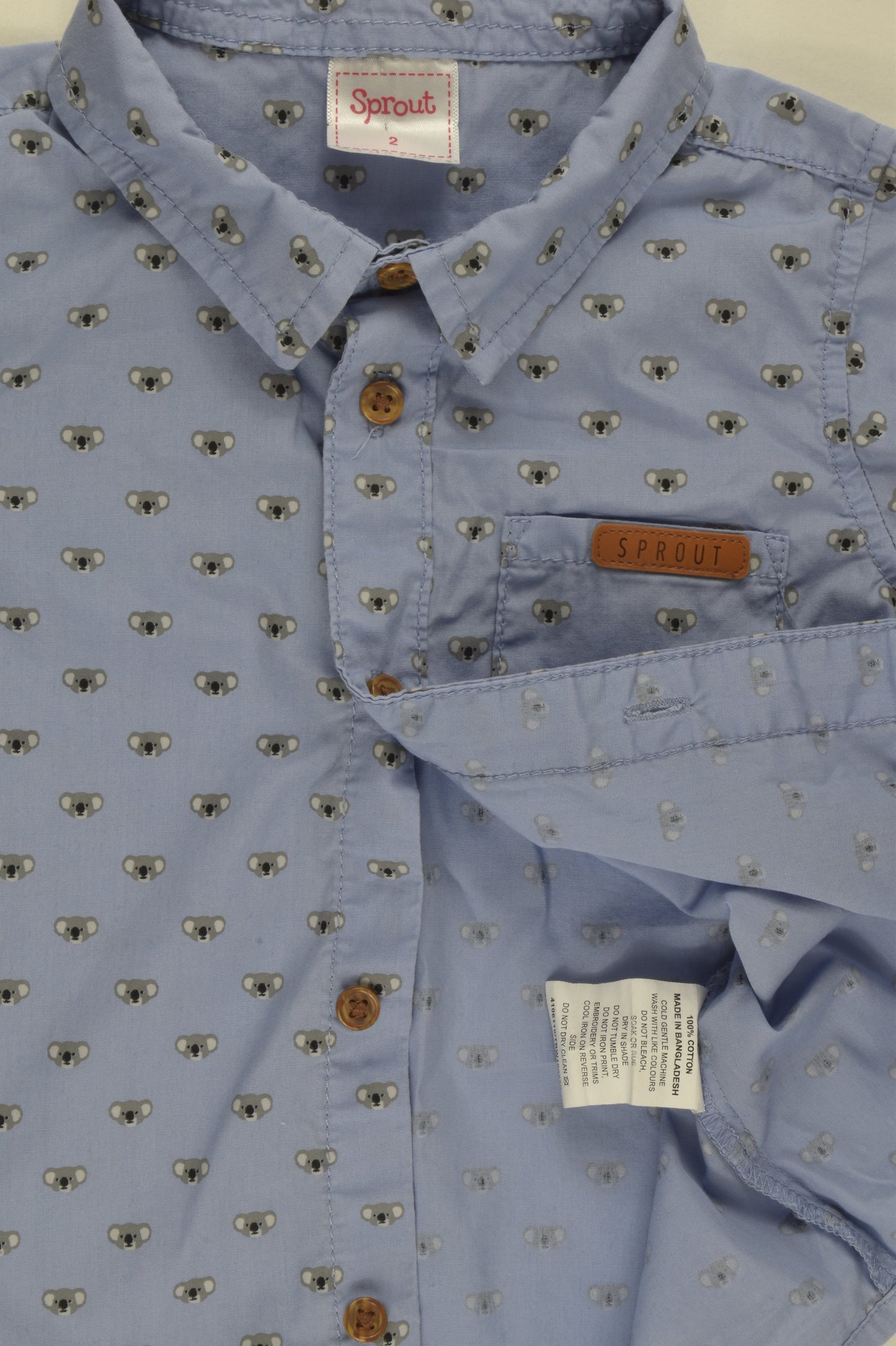 Sprout Size 2 Koala Shirt
