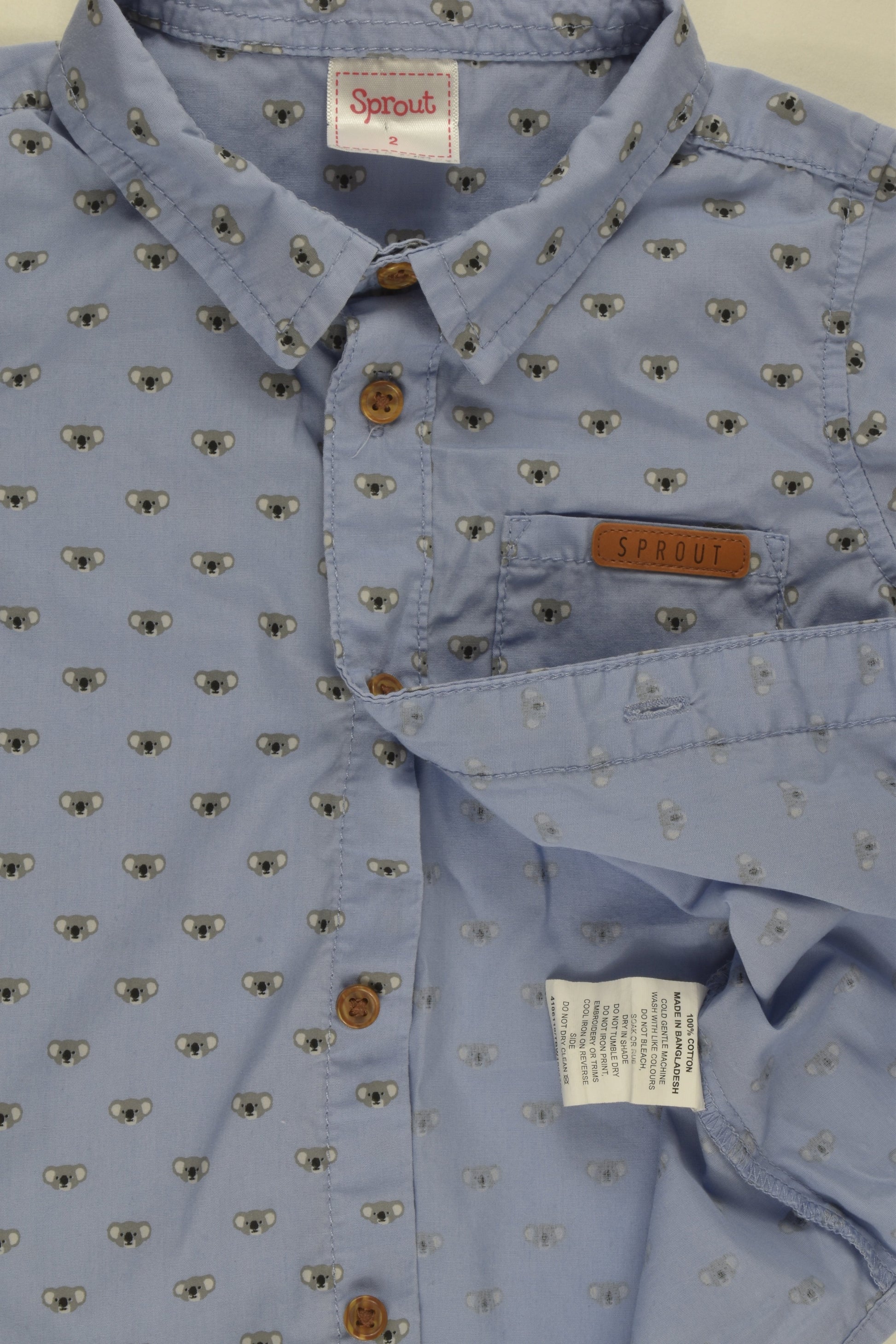 Sprout Size 2 Koala Shirt