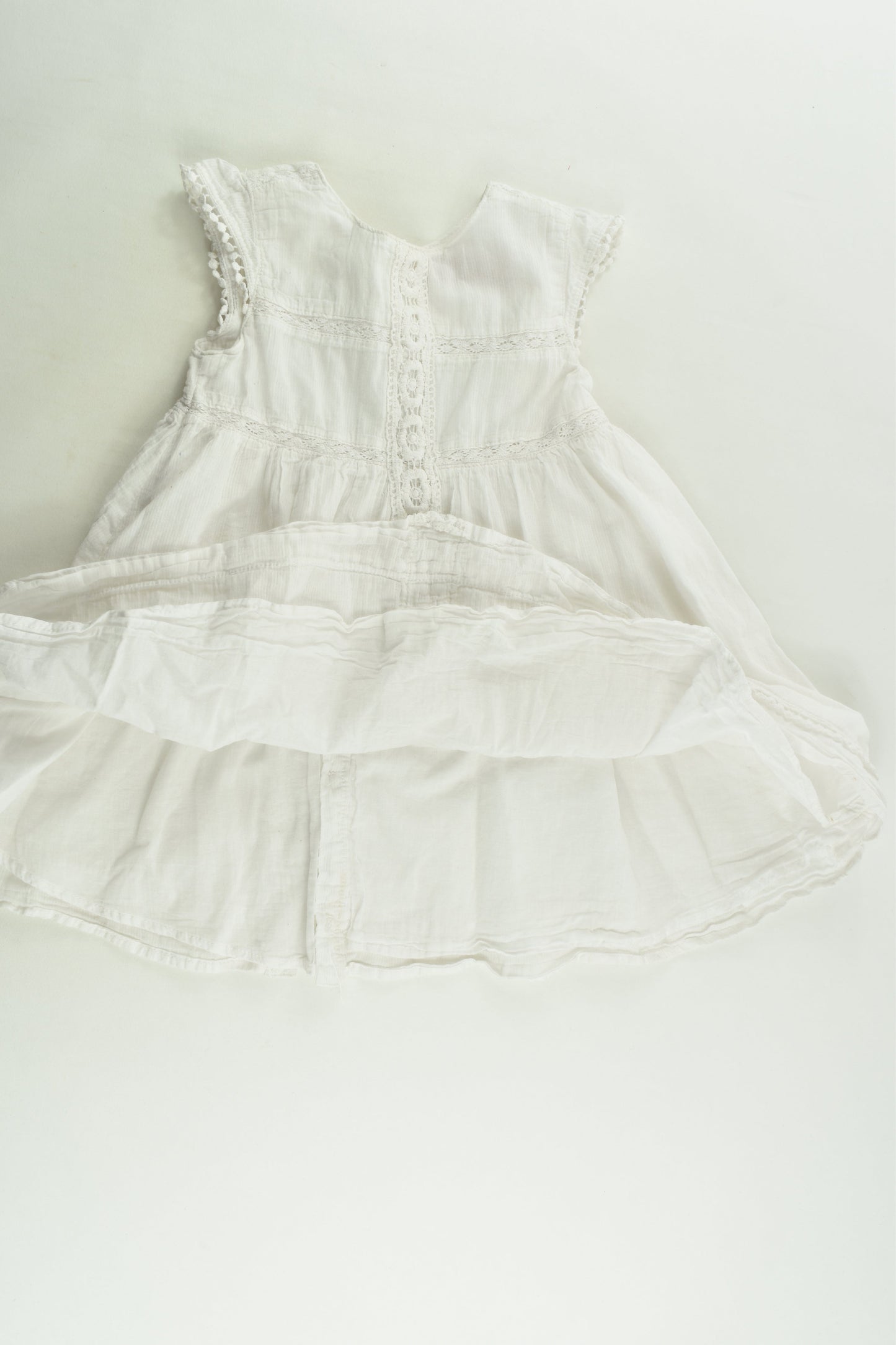 Sprout Size 2 Lined Lace Detail Dress