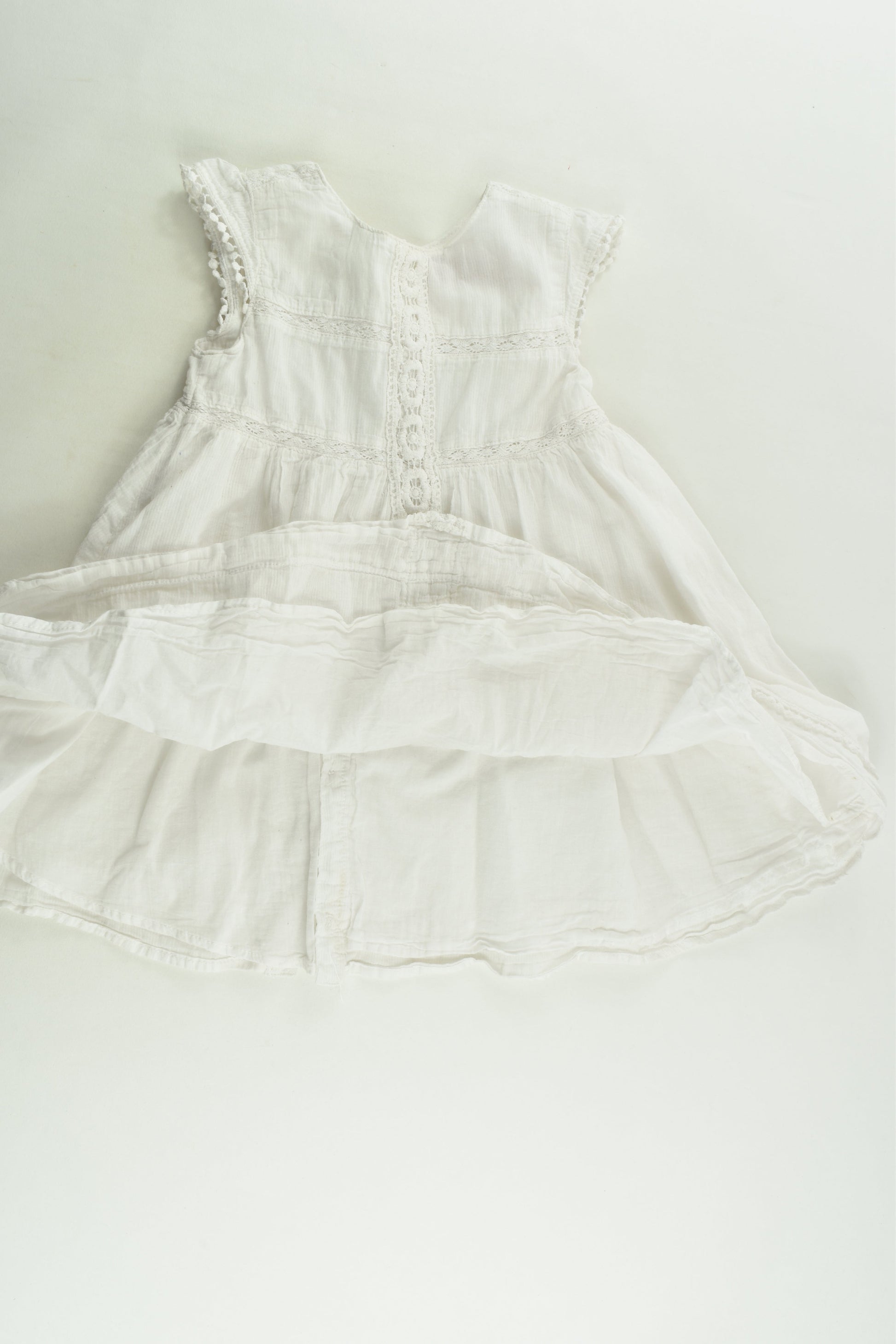 Sprout Size 2 Lined Lace Detail Dress