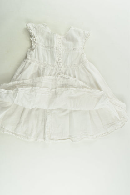 Sprout Size 2 Lined Lace Detail Dress