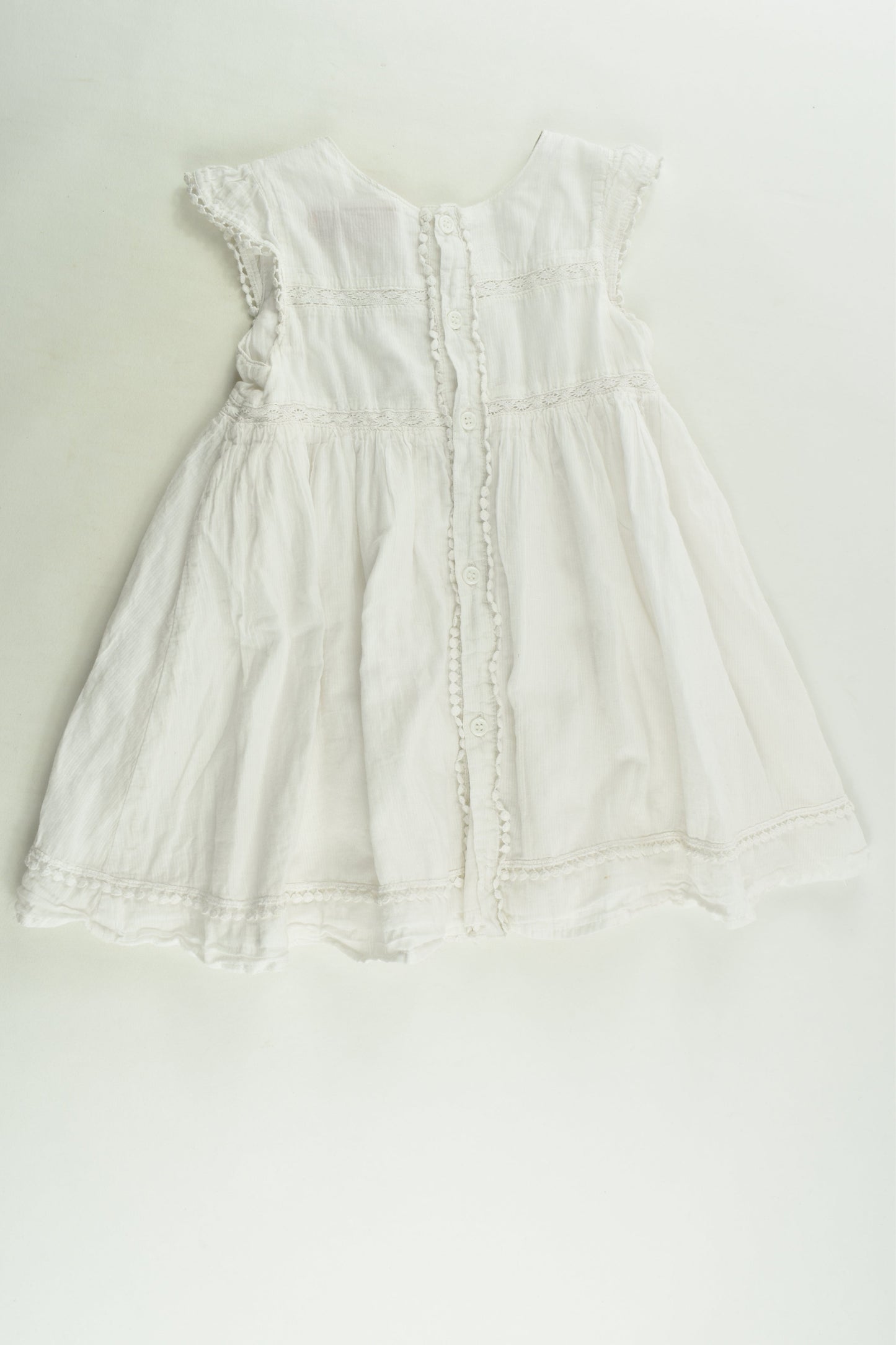 Sprout Size 2 Lined Lace Detail Dress