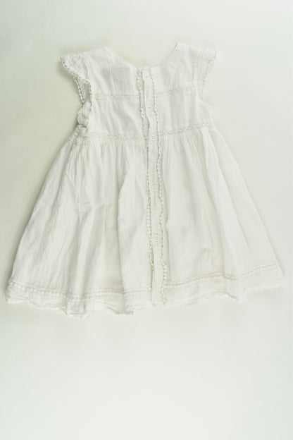 Sprout Size 2 Lined Lace Detail Dress