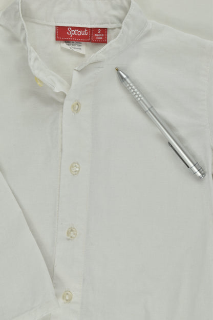 Sprout Size 2 Linen Blend Shirt