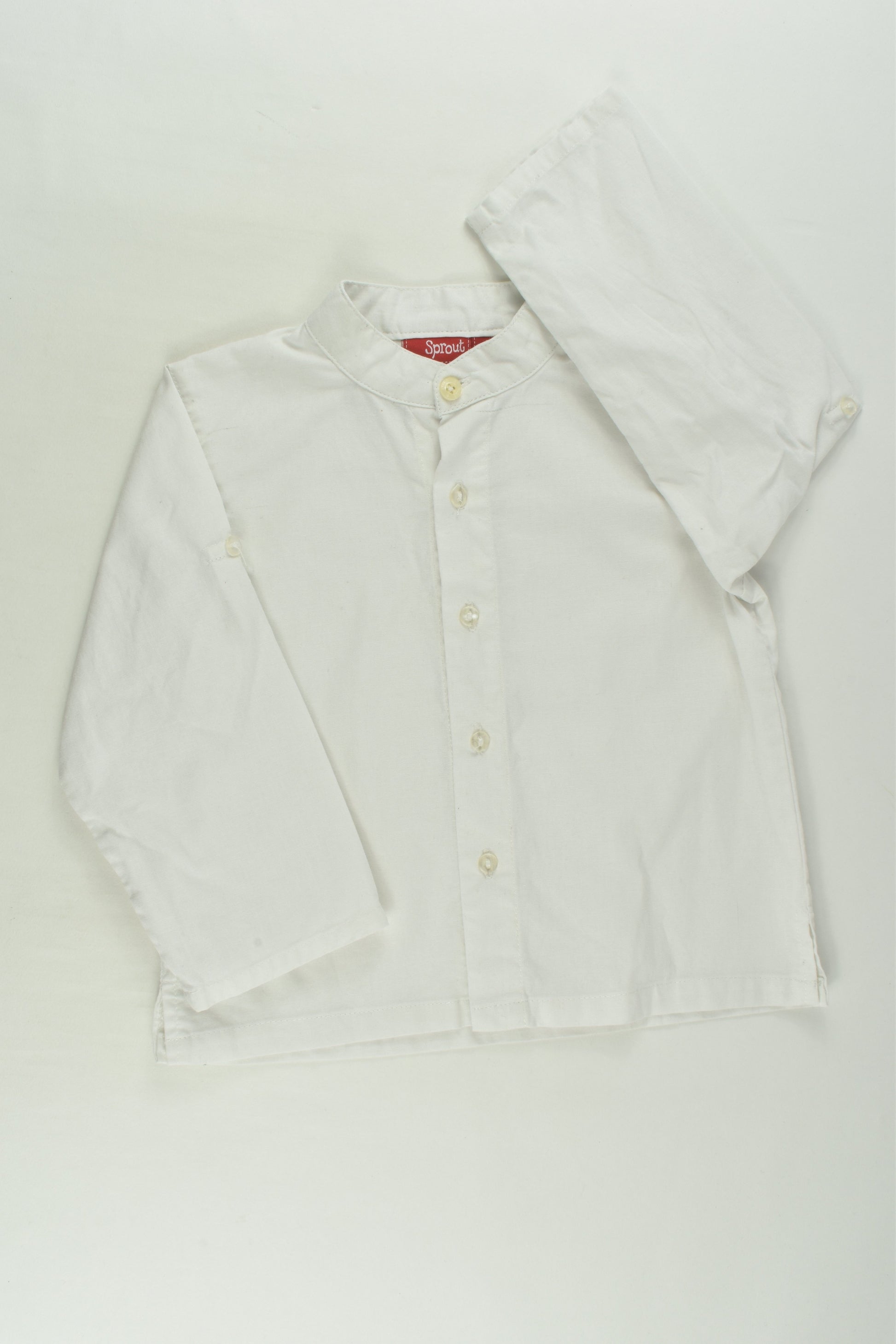 Sprout Size 2 Linen Blend Shirt