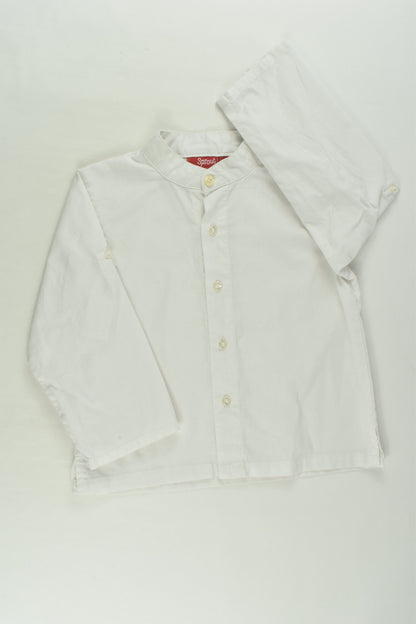 Sprout Size 2 Linen Blend Shirt