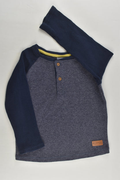 Sprout Size 2 'Safari Trek' Waffle Top
