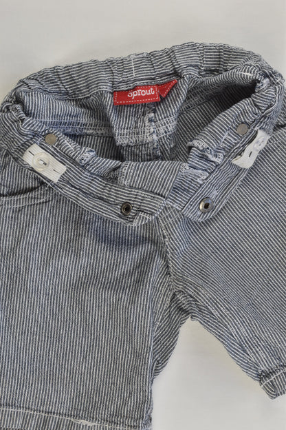 Sprout Size 2 Striped Lightweight Shorts