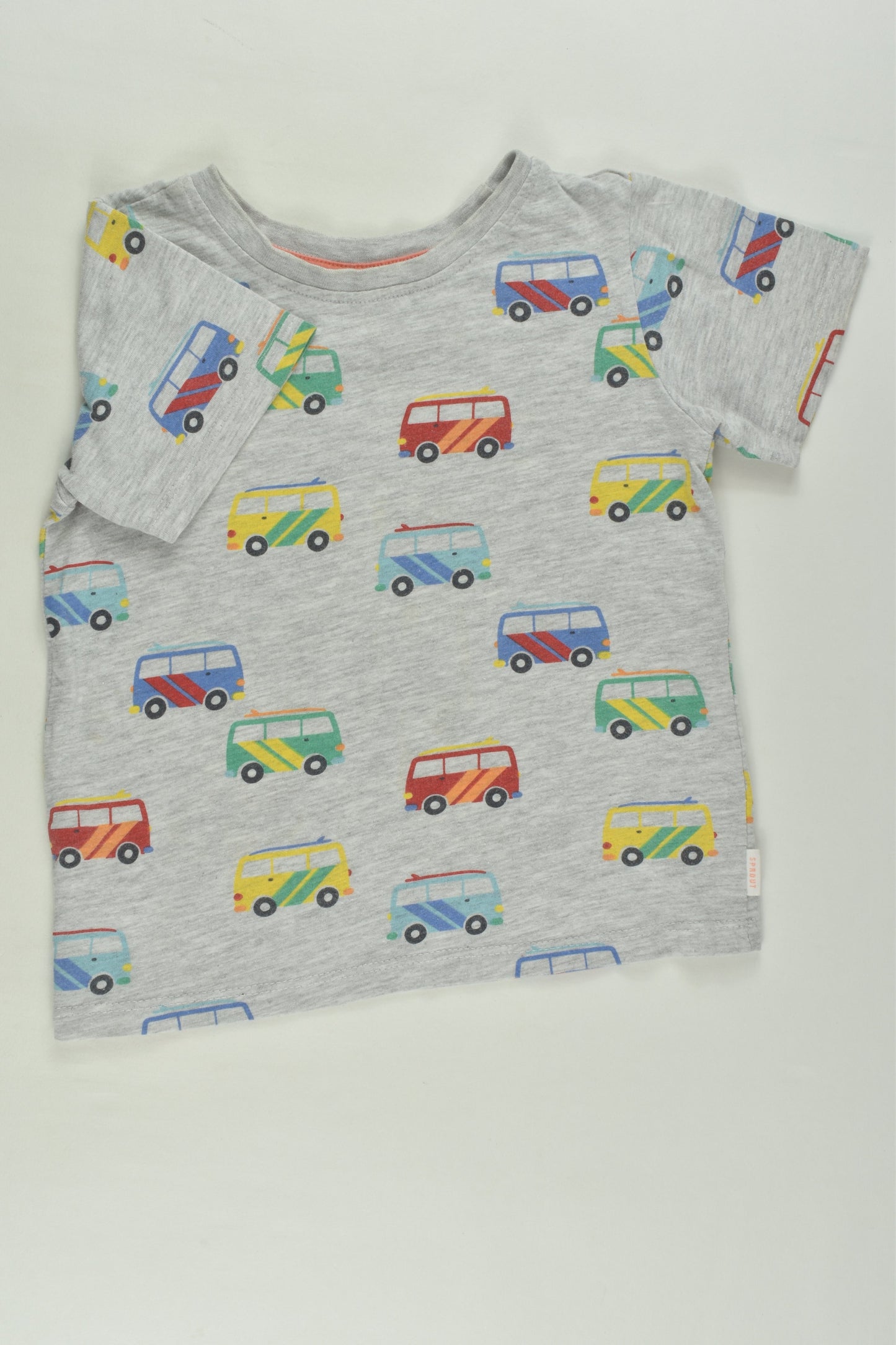 Sprout Size 2 Surf Car T-shirt