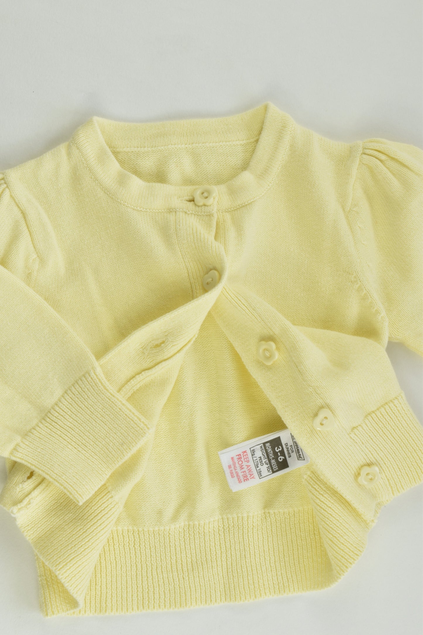 St Bernard for Dunnes Size 00 (3-6 months) Knitted Cardigan