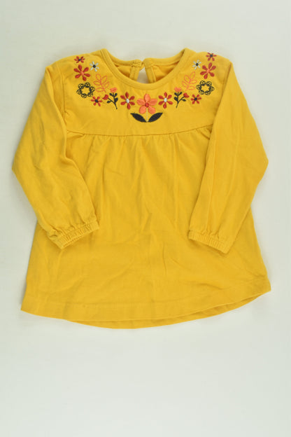 St Bernard for Dunnes Stores Size 0 (6-9 months) Embroidery Top