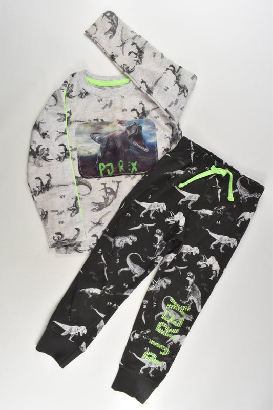 St Bernard for Dunnes Stores Size 3-4 T-Rex Pyjamas