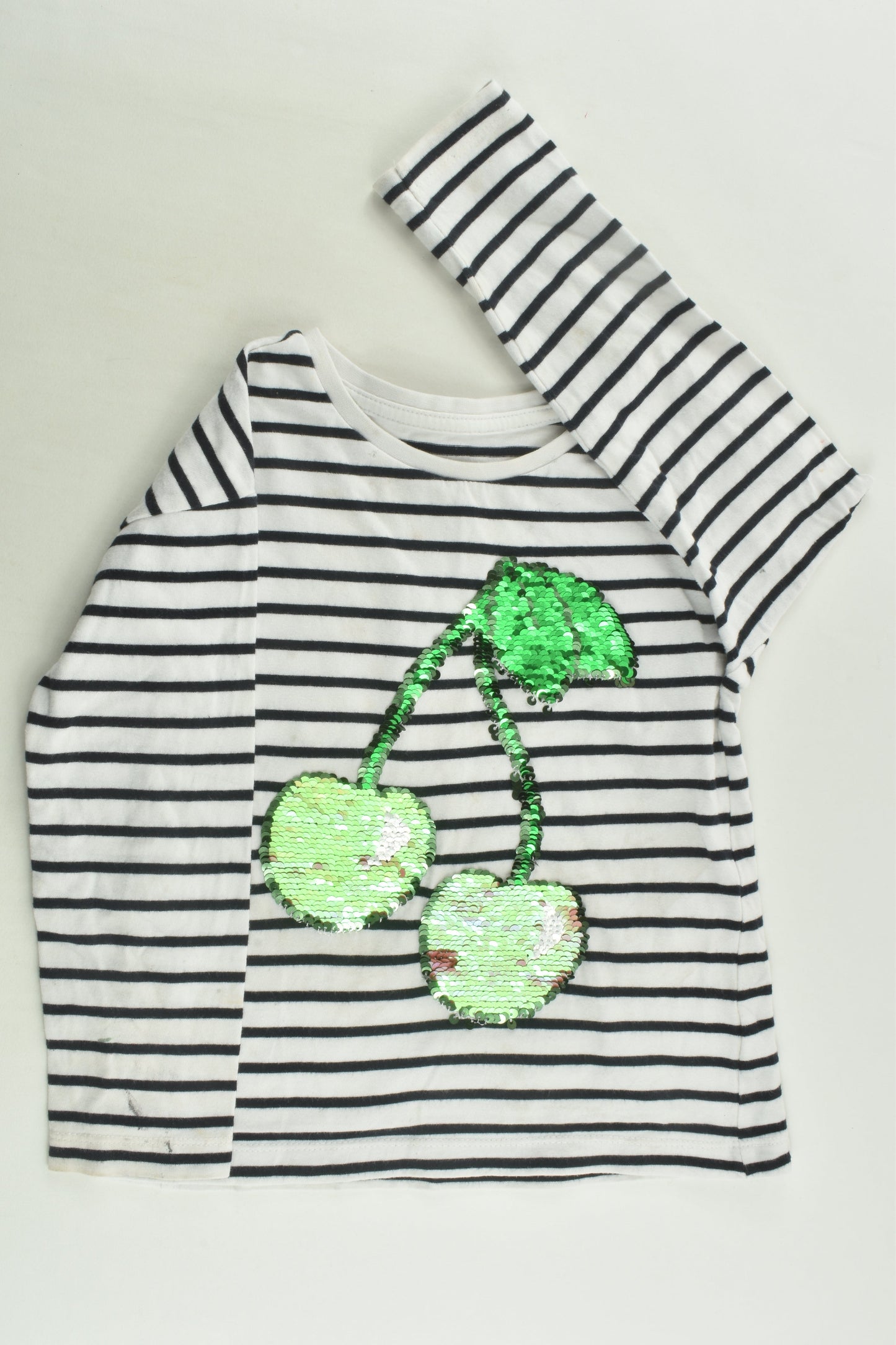 St Bernard for Dunnes Stores Size 5 Reversible Sequins Top