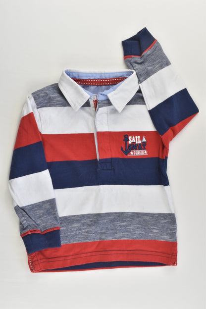 St. Bernard for Dunnes Stores Size 1 (12-18 months) 'Sail Away Junior' Polo Shirt