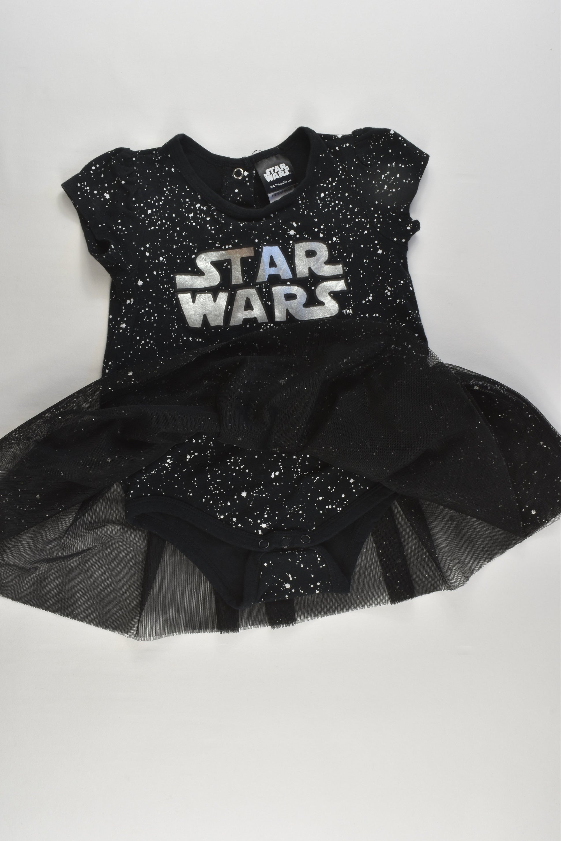 Star Wars Size 1 Tulle Bodysuit
