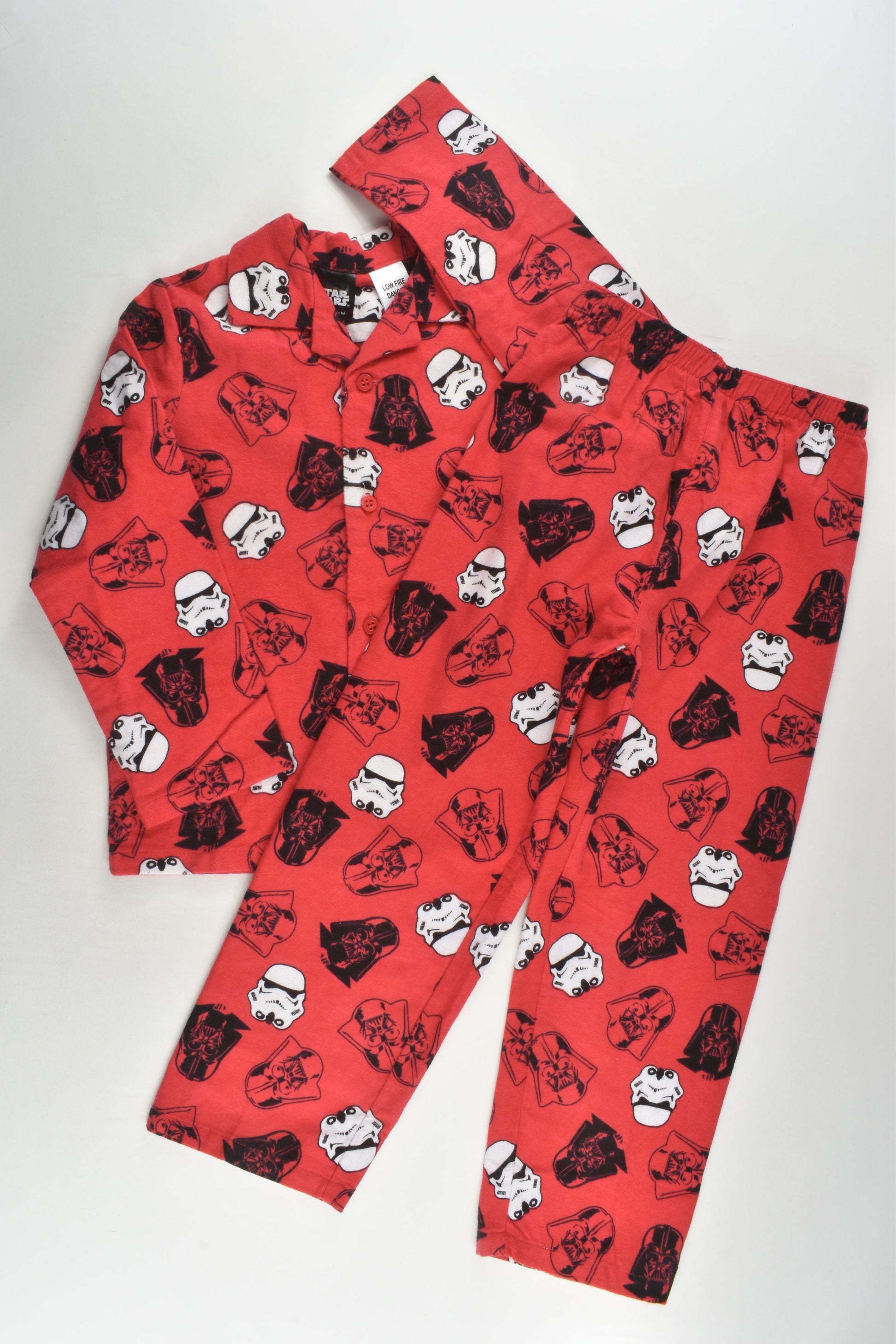 Star Wars Size 4 Flannelette Pyjamas